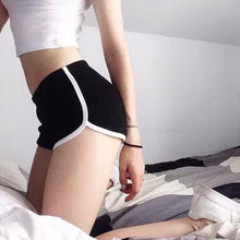 Load image into Gallery viewer, Women Shorts Summer Striped Athletic Short Ladies Running Fitness Jogging Clothe Cotton Casual Home Pajama Shorts Comfortable AB