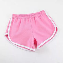 Load image into Gallery viewer, Women Shorts Summer Striped Athletic Short Ladies Running Fitness Jogging Clothe Cotton Casual Home Pajama Shorts Comfortable AB